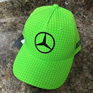 2023 Mercedes-AMG F1 Lewis Hamilton Driver Cap - Neon Green